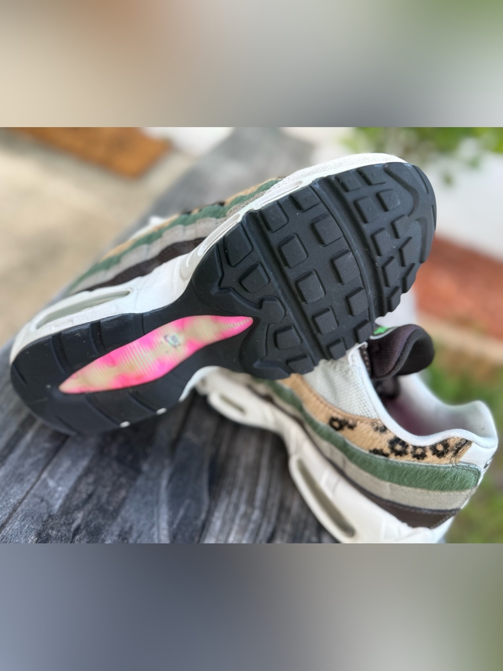 Nike Air Max 95 Premium Daisy Chain Cottagecore Sneakers Size 6.5 - Picture 6 of 10